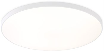 Светильник потолочный светодиодный круглый белый IP44, влагозащищенный, подходит для ванной D45,5см*6см 43Вт 4200К минимализм, для кухни, для прихожей, для офиса - фото 2826658