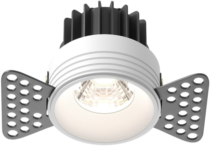 Точечный светильник Round DL058-7W4K-TRS-W - фото 3313944