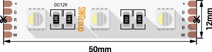 Светодиодная лента SWG560 SWG560-12-19.2-RGB+NW-M swg_swg560-12-19_2-rgb_nw-m - фото 3314815