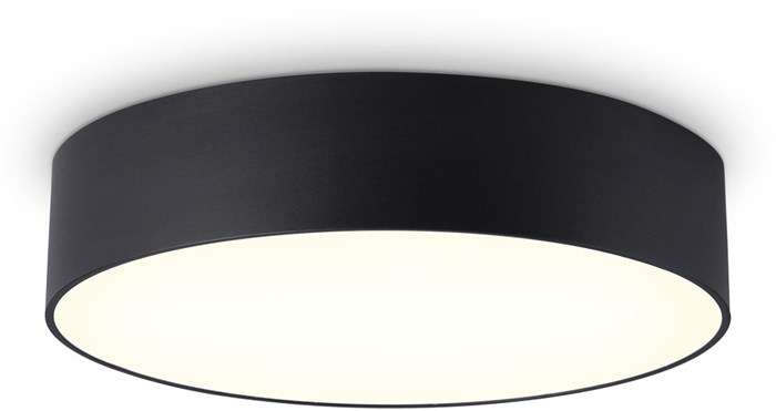 Светильник потолочный светодиодный 30*5,8см черный/белый 35Вт 3000К минимализм - фото 3315219