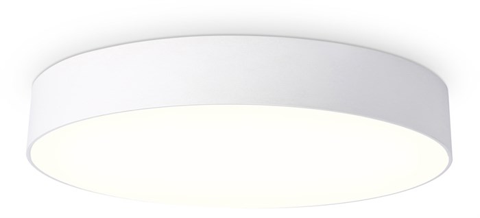 Люстра потолочная светодиодная круглый светильник 50*5,8см белая 60Вт 3000К минимализм - фото 3315231