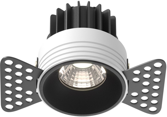 Точечный светильник Round DL058-7W4K-TRS-B - фото 3315572