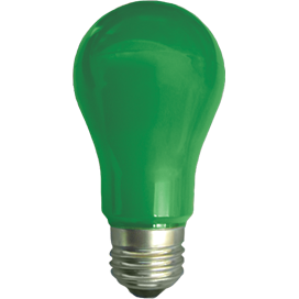 Лампа светодиодная Ecola Е27 груша, цветная, зеленая, 8Вт - фото 3324885