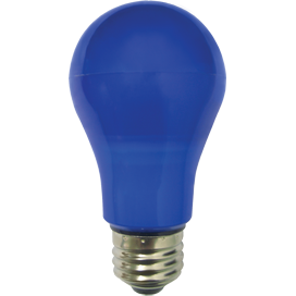 Лампа светодиодная Ecola Е27 груша, цветная, синяя, 8Вт - фото 3324886
