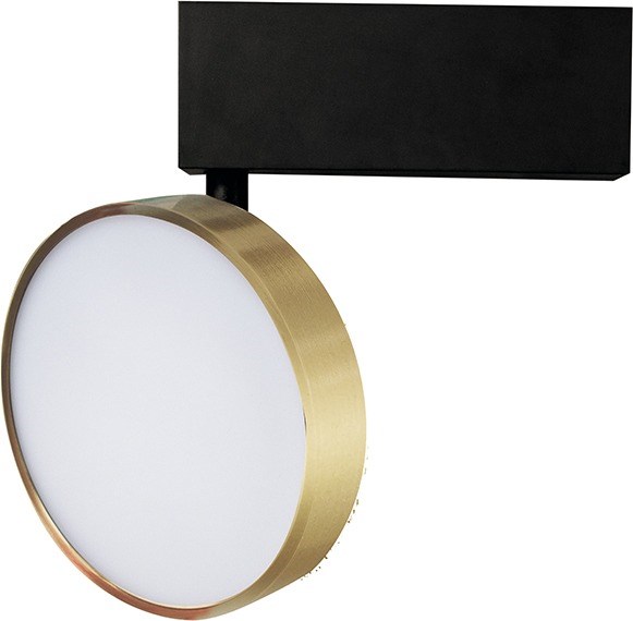 Трековый светильник Luna DL18791/Brass 24W - фото 3331117