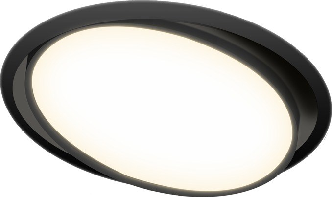 Точечный светильник Luna DL18813/15W Black R - фото 3332017