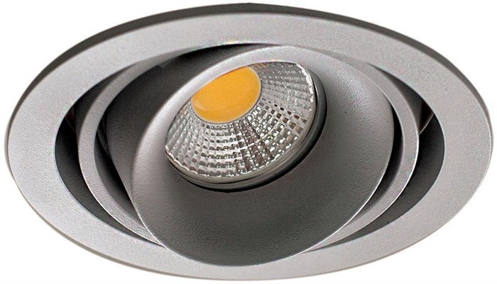 Точечный светильник Lumme DL18615/01WW-R Silver Grey/Black - фото 3332228