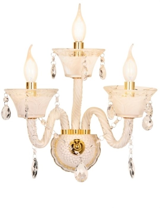 Бра  LDW 7028-3 WT lumina_deco_ldw_7028-3_wt - фото 3336556