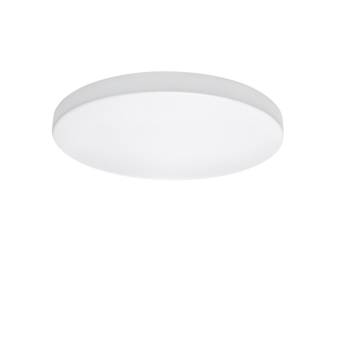 Светильник потолочный светодиодный круглый белый 28,5*3,5см пылевлагозащищенный, подходит для ванной IP44 20Вт 3000К - фото 3337909