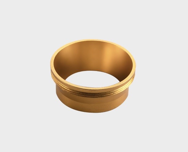 Кольцо  M03-0106 ring gold - фото 3460954