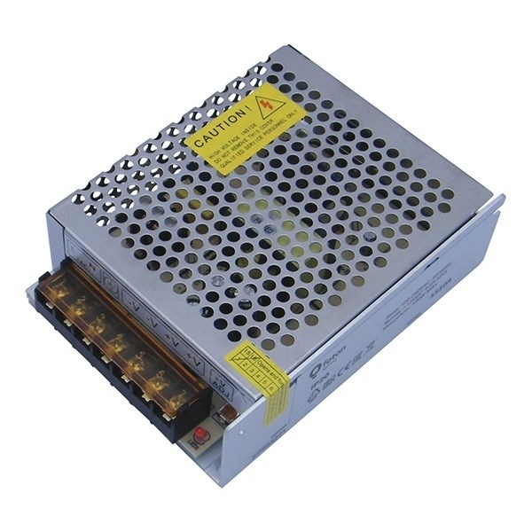 Блок питания FL-PS SLV12015 15W 12V IP20 для светодидной ленты 70х39х31мм 55г метал. - фото 3521000