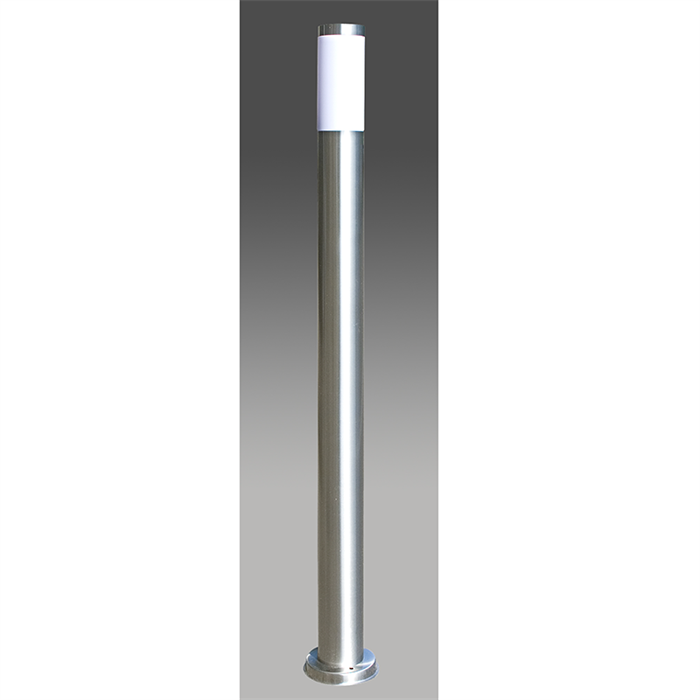 Уличный наземный светильник столбик нержавеющая сталь 1,1м Е27 svetlon_50122-1100 - фото 4506959
