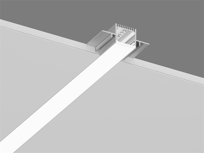 Встраиваемый в гипсокартон алюминиевый профиль Design LED без видимой рамки LG35, 2500 мм, анодированный, LG35-R designled_lg35-r - фото 4564733