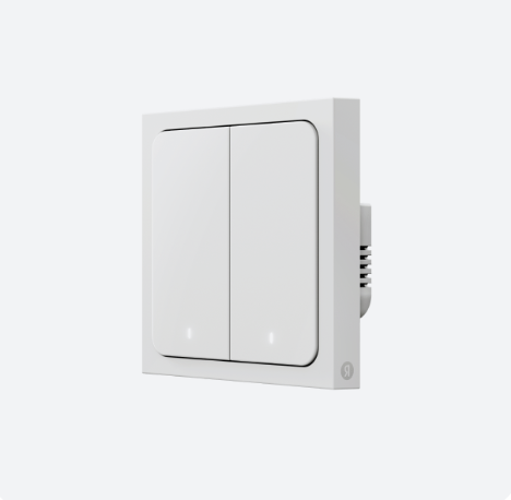 Умный выключатель Яндекс, 2 клавиши, Zigbee™ 2034236 - фото 4755670