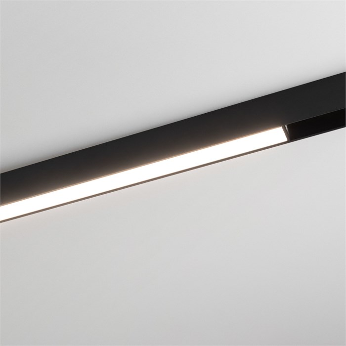 Трековый линейный светильник MAG-FLAT-25-L400-12W Day4000 BK, 100 deg, 24V Arlight, IP20 032828 032828 - фото 4885544