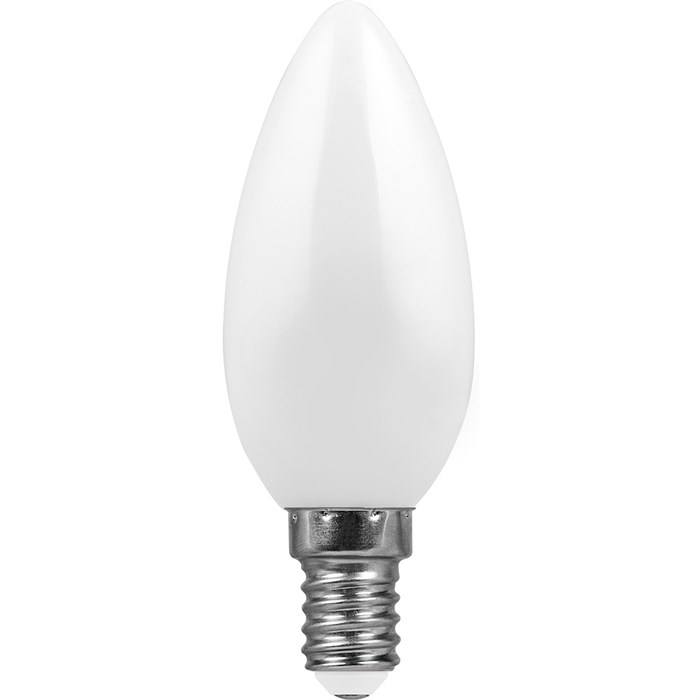Лампочка светодиодная 2700K E14x7W филамент матовый 25785 - фото 4885798