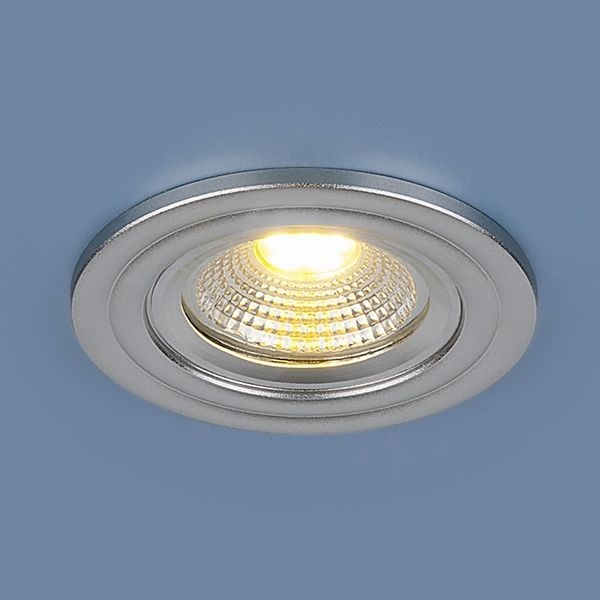 Точечный светильник  9902 LED 3W COB SL серебро - фото 925045