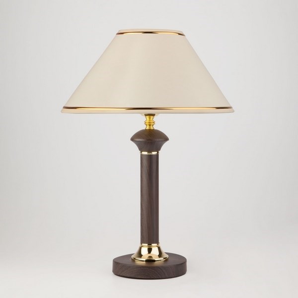 Интерьерная настольная лампа Lorenzo 60019/1 венге - фото 935107