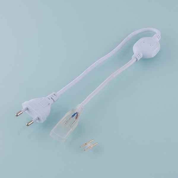 Сетевой шнур Аксессуары для монохромного гибкого неона SSH-1 - фото 998107