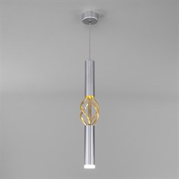 Подвесной светильник Lance 50191/1 LED матовое серебро/матовое золото