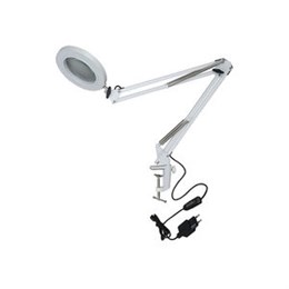 Настольная лампа-лупа TLD-568 White/LED/300Lm/2700-5500K/Dimmer/X5