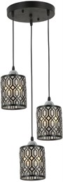 Подвесной светильник  MD.6145-3-P BK+CH imex_md_6145-3-p_bk_ch