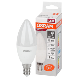 Лампа светодиодная 7 Вт E14 4000 K 560 Lm OSRAM 4058075578944
