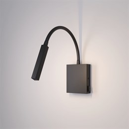 Настенный светильник Knob 40118/LED черный (Черный, от 2 дней)