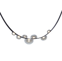 Подвесной светильник Dew Drops 8300P black/smoky dl_delight_collection_8300p_black_smoky