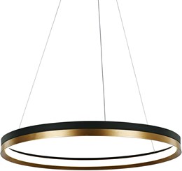 Подвесной светильник MD21001010 MD21001010-1B black/br.gold