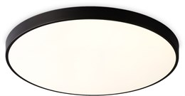 Светильник потолочный светодиодный круглый белый c чернй кантом, IP44, влагозащищенный, подходит для ванной D23,2см*5см 13Вт 4200К минимализм, для кухни, для прихожей, для офиса