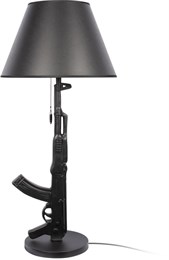 Интерьерная настольная лампа Arsenal 10136/B Dark grey
