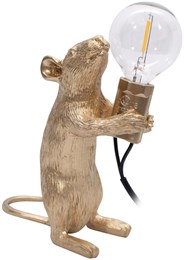 Интерьерная настольная лампа Mouse 10313 Gold