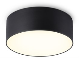 Светильник точечный накладной светодиодный столбик черный/белый 12*5,8см 15Вт 3000К минимализм