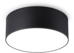 Светильник точечный накладной светодиодный столбик черный/белый 12*5,8см 15Вт 4200К минимализм