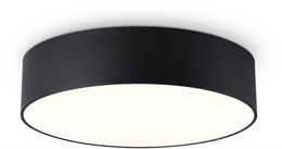 Светильник потолочный светодиодный 22*5,8см черный/белый 26Вт 3000К минимализм