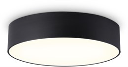 Светильник потолочный светодиодный 30*5,8см черный/белый 35Вт 3000К минимализм