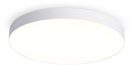 Люстра потолочная светодиодная круглый светильник 60*5,8см белая 90Вт 3000К минимализм