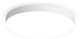 Люстра потолочная светодиодная круглый светильник 60*5,8см белая 90Вт 4200К минимализм