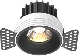 Точечный светильник Round DL058-12W3K-TRS-B