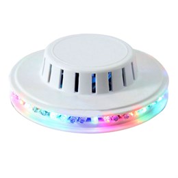 Светильник-проектор ТМ VOLPE ULI-Q304 2.5W-RGB напольный DISCO многоцветный, горизонтальная проекция, 220В, белый