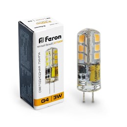 Лампа светодиодная Feron 12V LB-422 G4 3W 2700K 25531