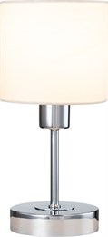 Интерьерная настольная лампа Denver 1109/1 Chrome/Beige