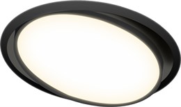 Точечный светильник Luna DL18813/15W Black R