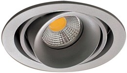 Точечный светильник Lumme DL18615/01WW-R Silver Grey/Black