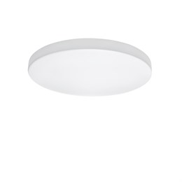 Светильник потолочный светодиодный круглый белый 28,5*3,5см пылевлагозащищенный, подходит для ванной IP44 20Вт 3000К