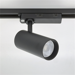 Трековый светильник светодиодный черный 30Вт 3000-4000-6000К (на выбор) 2TRA цилиндр 6,9X15см 25,5Вт-24Вт-22,5Вт (на выбор) svetlon_TR8230-b