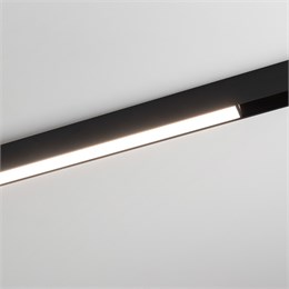 Трековый линейный светильник MAG-FLAT-25-L400-12W Day4000 BK, 100 deg, 24V Arlight, IP20 032828 032828
