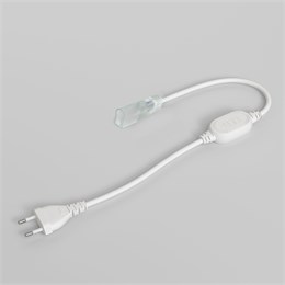 Сетевой шнур для одностороннего светодиодного гибкого неона 220V 2835 SSH-1
