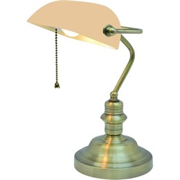 Интерьерная настольная лампа Banker A2493LT-1AB